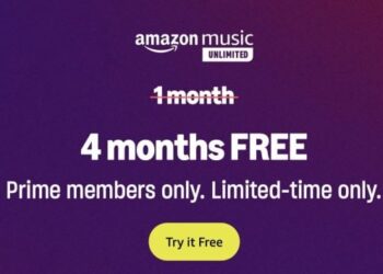 Amazon Prime Music Free 4 Month Promo Code